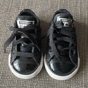 Converse Kids: Toddler black converse